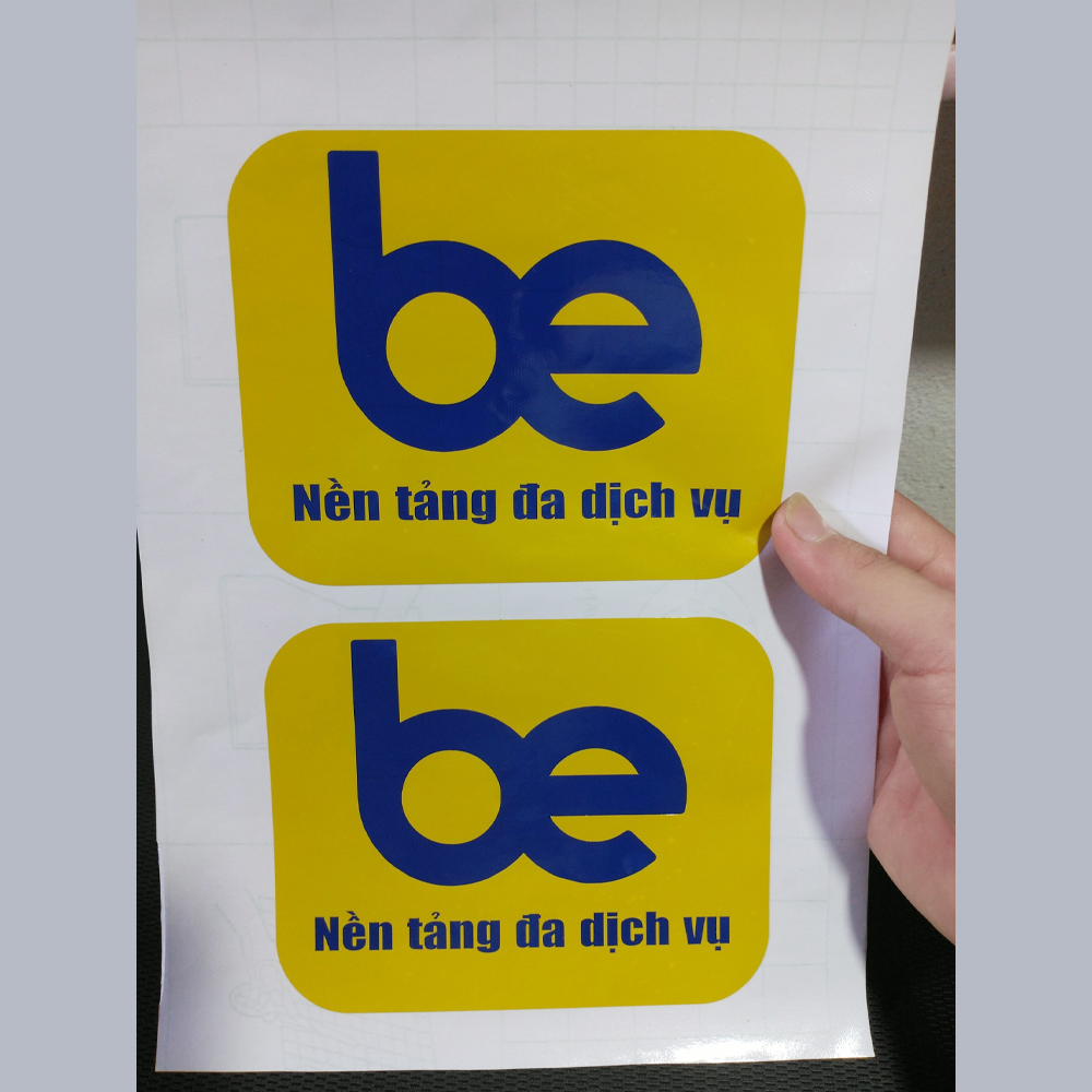 Logo Be - Tem Be - Sticker Be Dán Xe