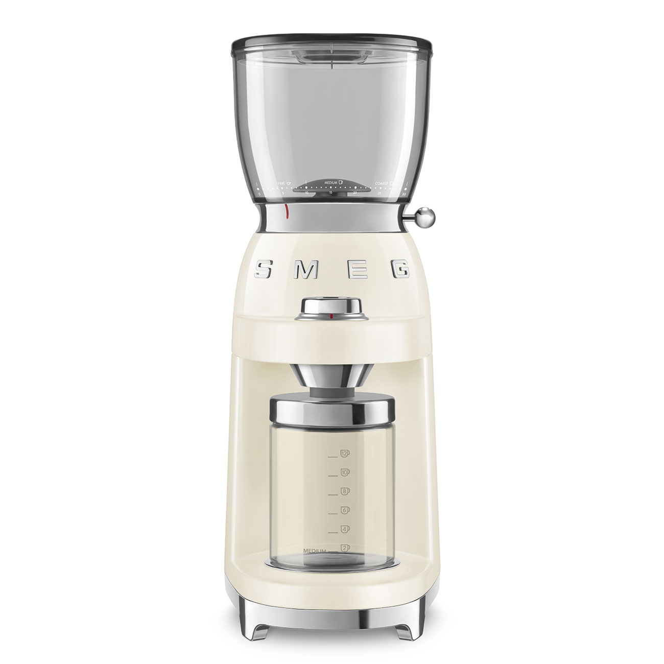 [Trả góp 0%]Máy xay cafe SMEG CGF01CREU (màu kem)