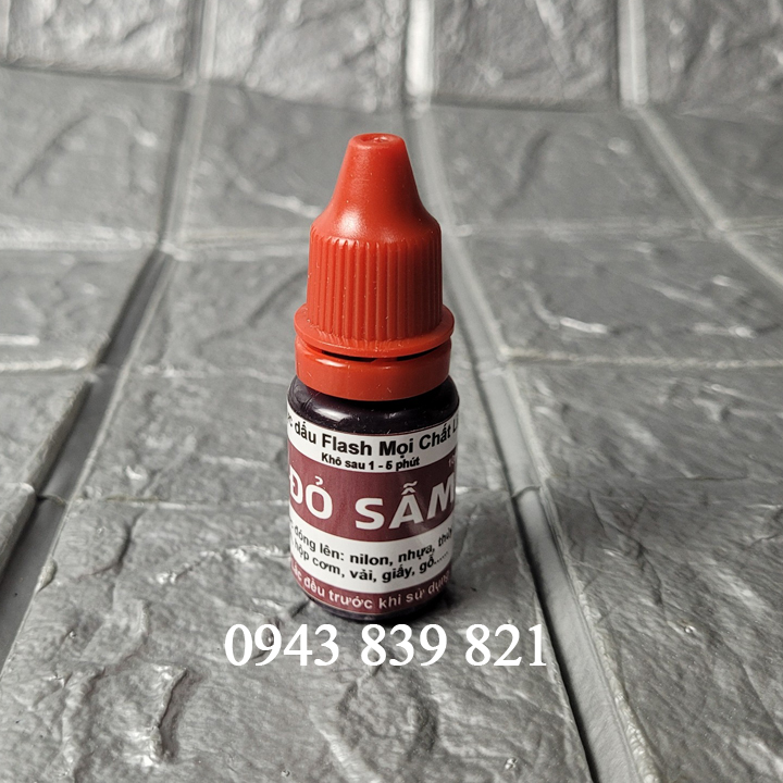 Mực dấu flash đóng trên mọi chất liệu lọ 10ml