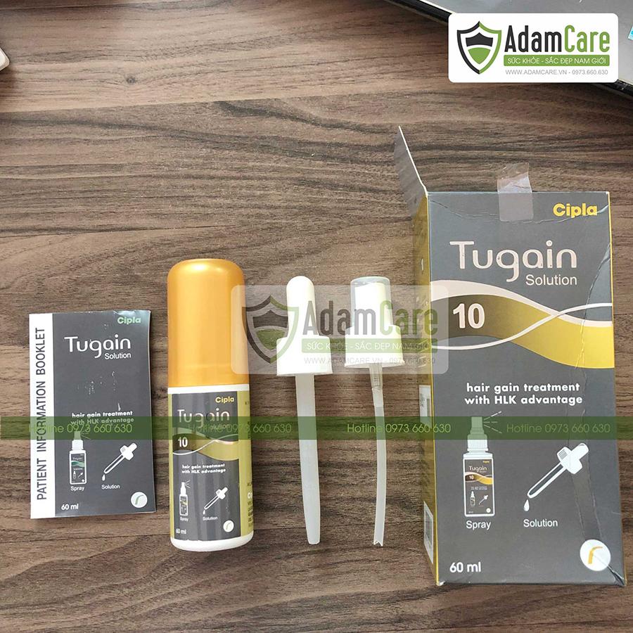 Thuốc mọc râu Minoxidil 10% Tugain