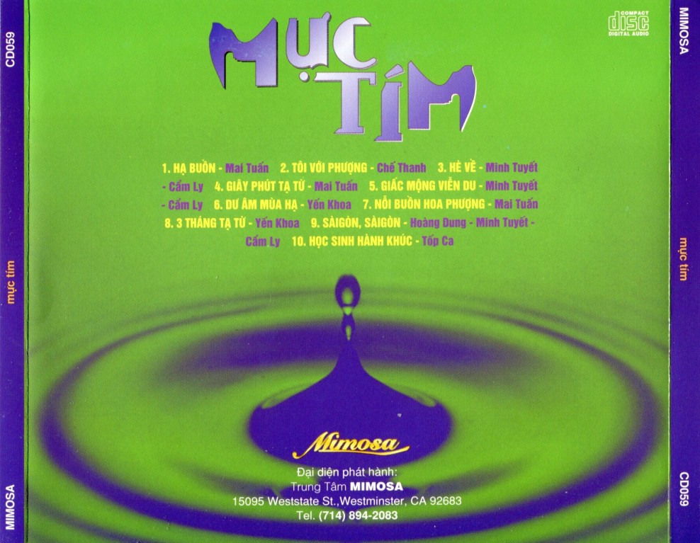 MIMOSA 059 - MỰC TÍM