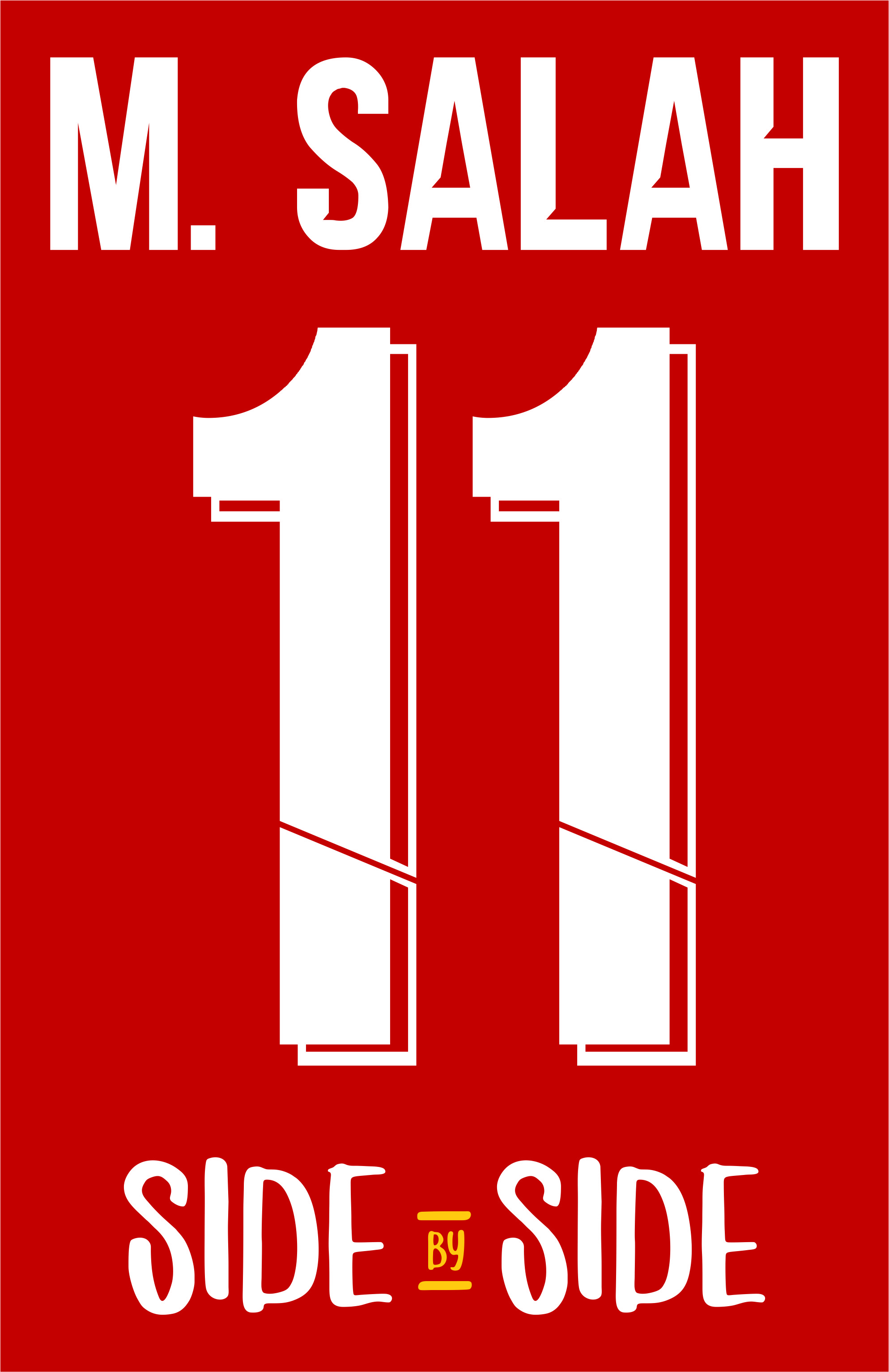 Áo LIVERPOOL Đã In M. SALAH 11 (Font Liver chuẩn đẹp)