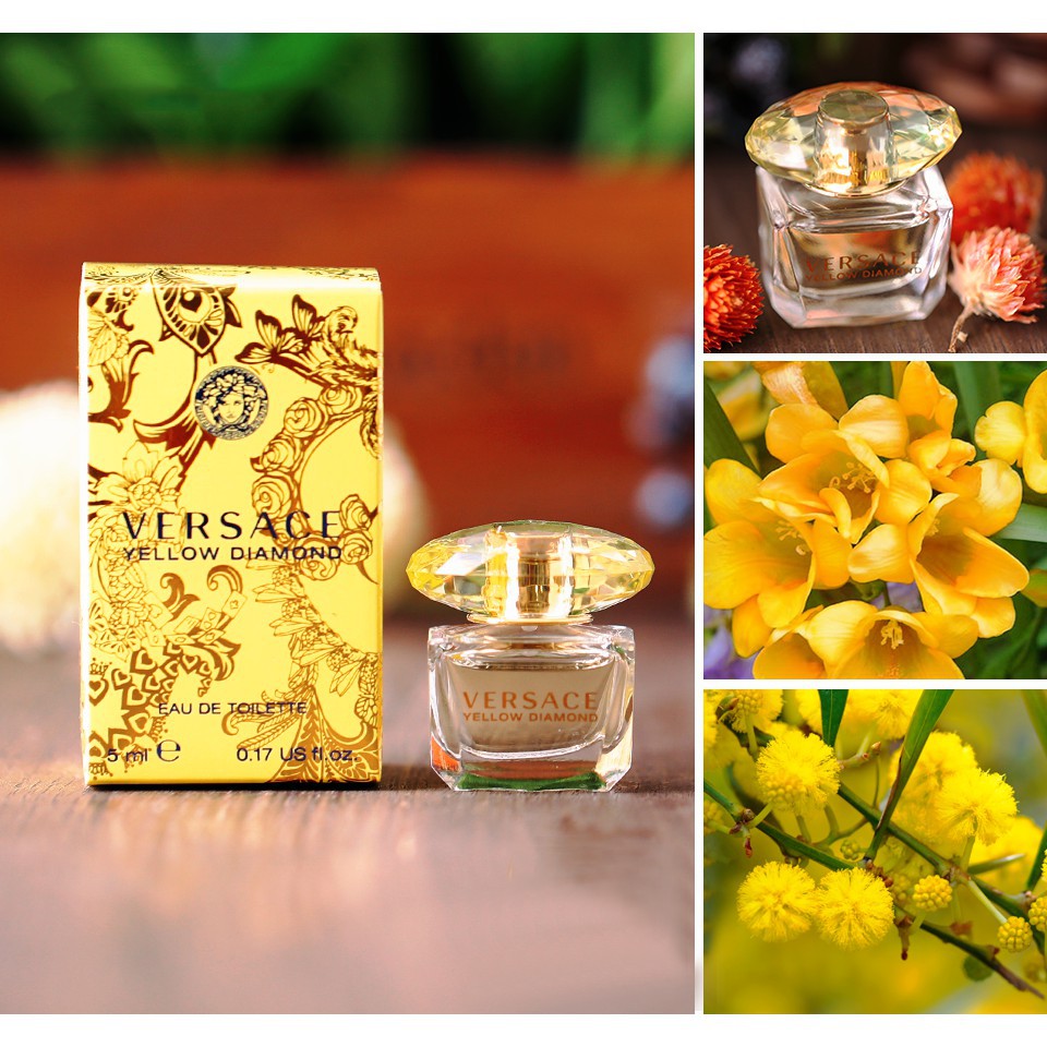Nước hoa nữ VERSACE Yellow Diamond EDT 5ml
