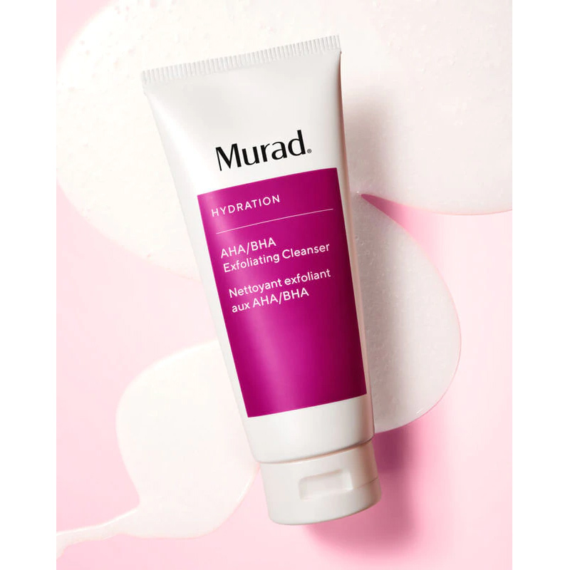Tẩy tế bào da chết dịu nhẹ không gây khô da Murad AHA/BHA Exfoliating Cleanser 200ml