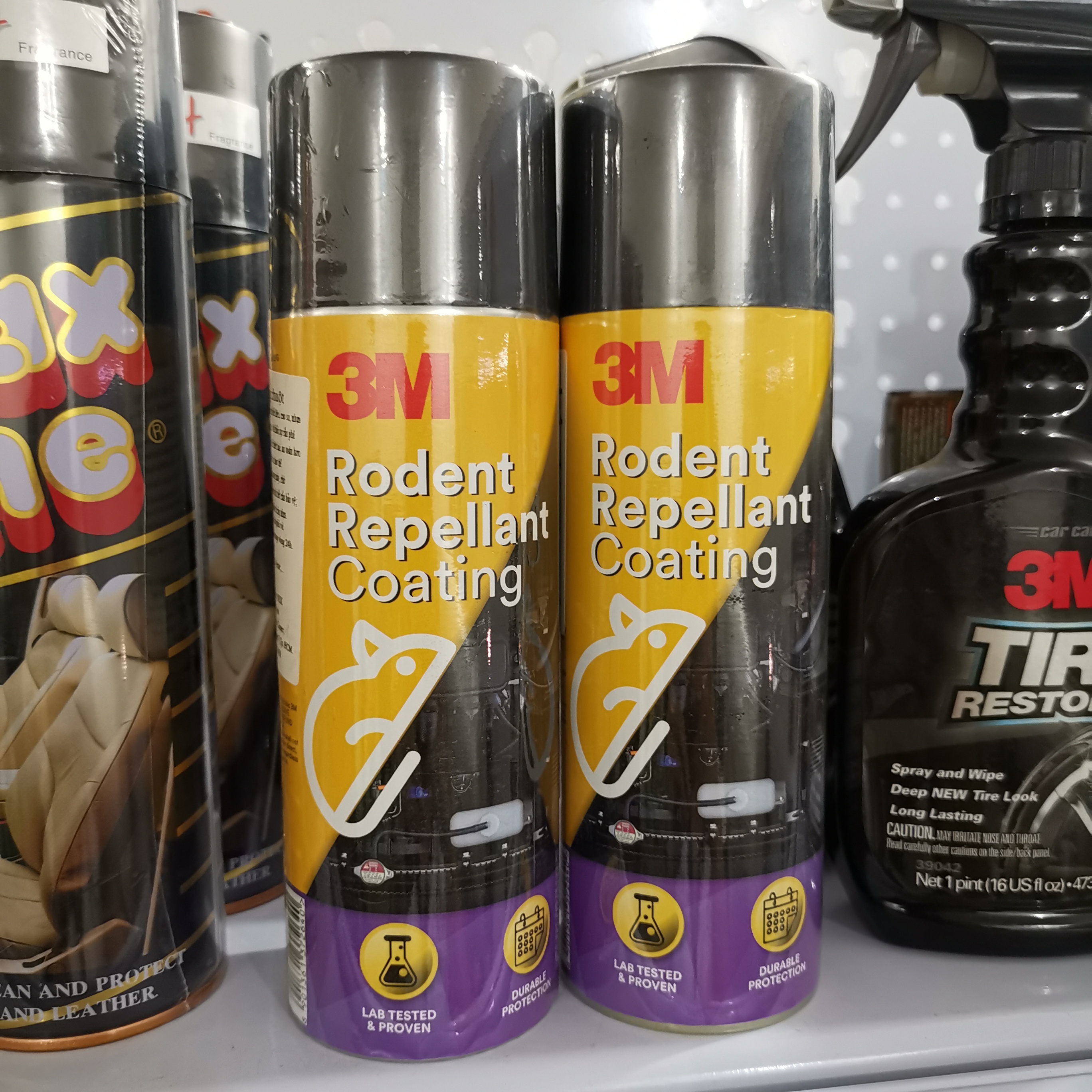 [HCM]Chai Xịt Đuổi Chuột Khoang Động Cơ Ô tô 3M Rodent Repellant Coating