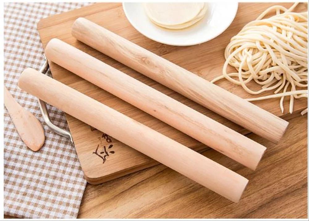 Cây lăn bột bánh bằng gỗ dài 28cm