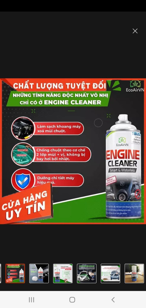 vệ sinh khoan động cơ, chuống chuột