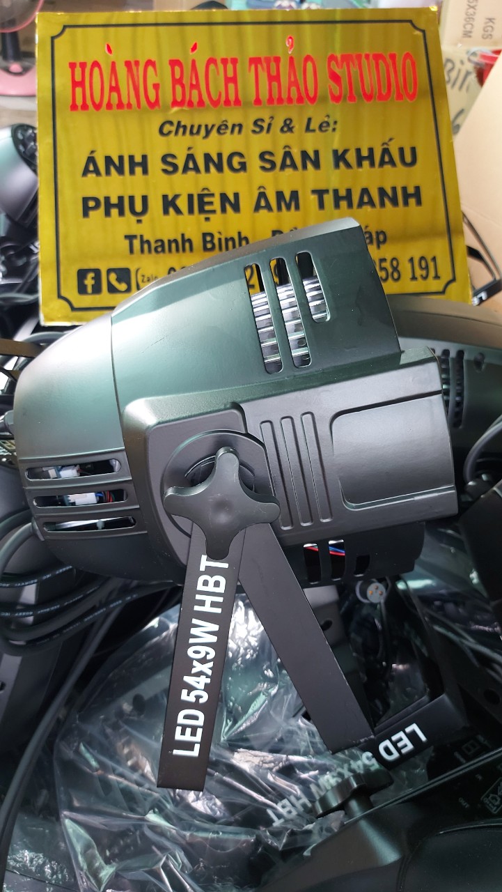 Đèn sân khấu 54 bóng full màu 9w