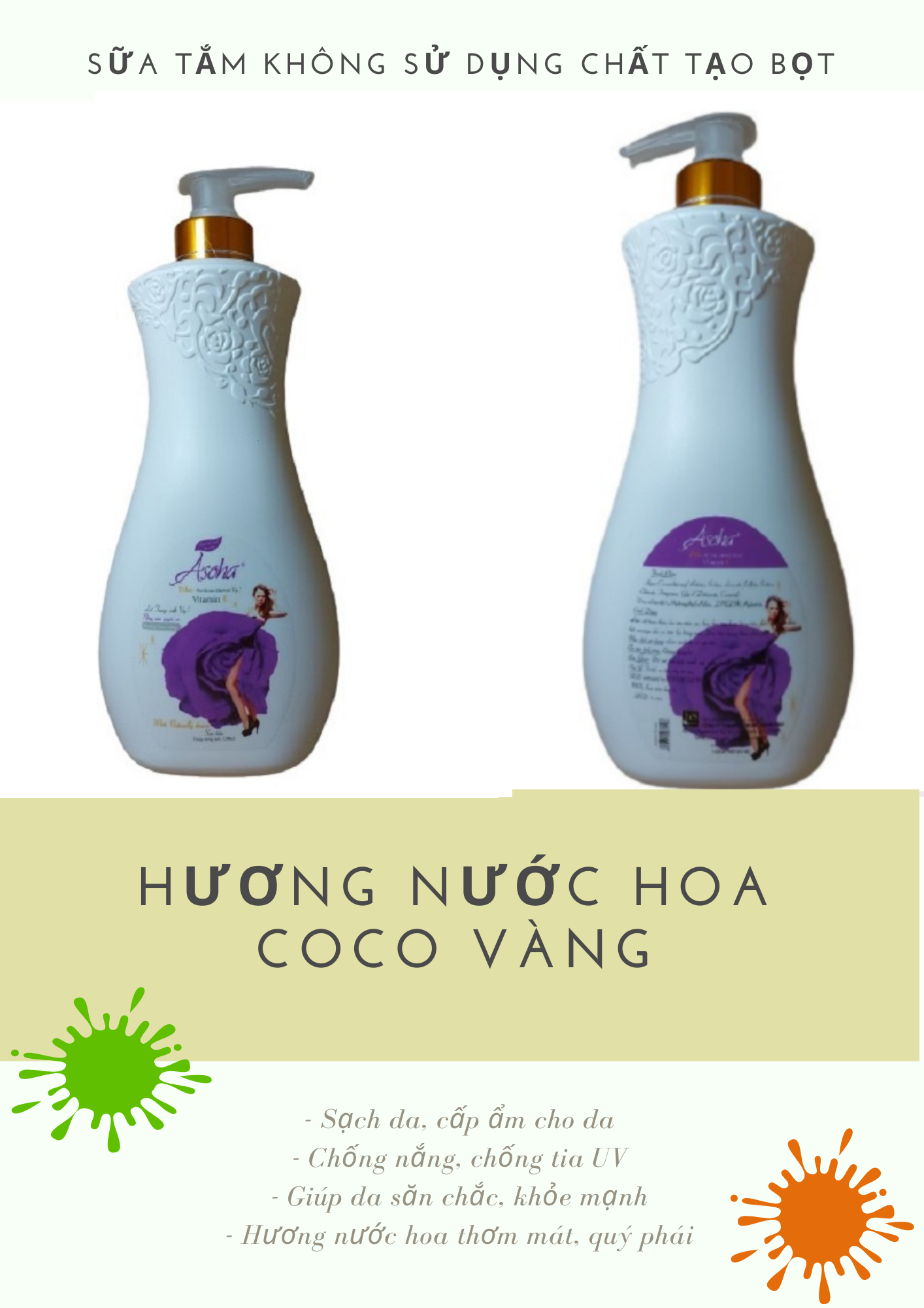 [HCM]Sữa Tắm Hương Nước Hoa 1000ml