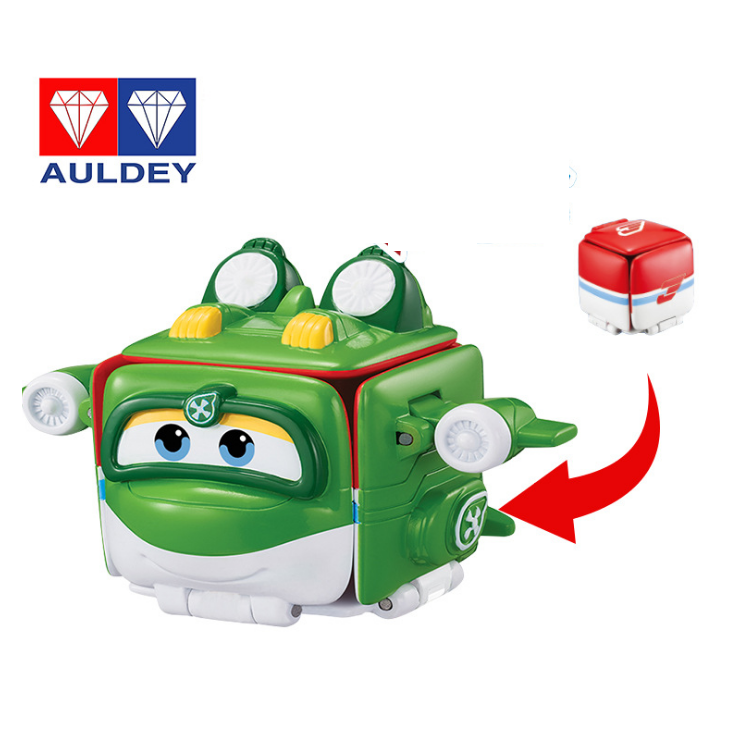 Hộp biến hình Super wings Mira rái cá đồ chơi đội bay siêu đẳng