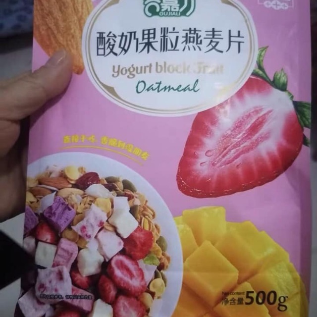 [HCM]NGŨ CỐC SỮA CHUA HOA QUẢ 500G