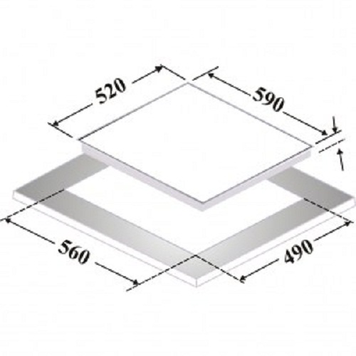[HCM]BẾP 3 TỪ KAFF KF-SQ38IH