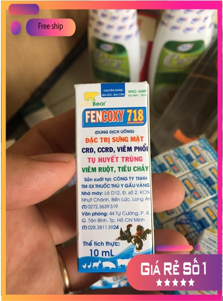 Fencoxy 718 hàng viêt nam của gấu vàng