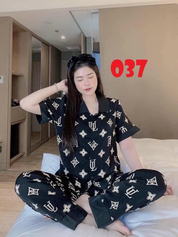 Bộ ngủ kate thái , bộ mặc nhà , bộ đồ nữ