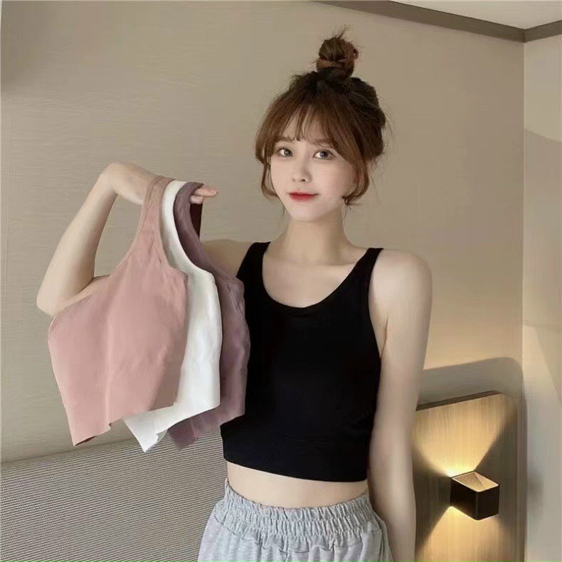 Bra cotton 2 dây size 40-58kg Mã 0481