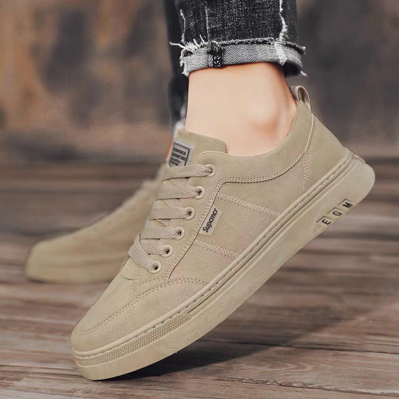 Giày Sneaker Nam, Giày Nam Thấp Cổ Da Lộn - MẪU MỚI NHẤT