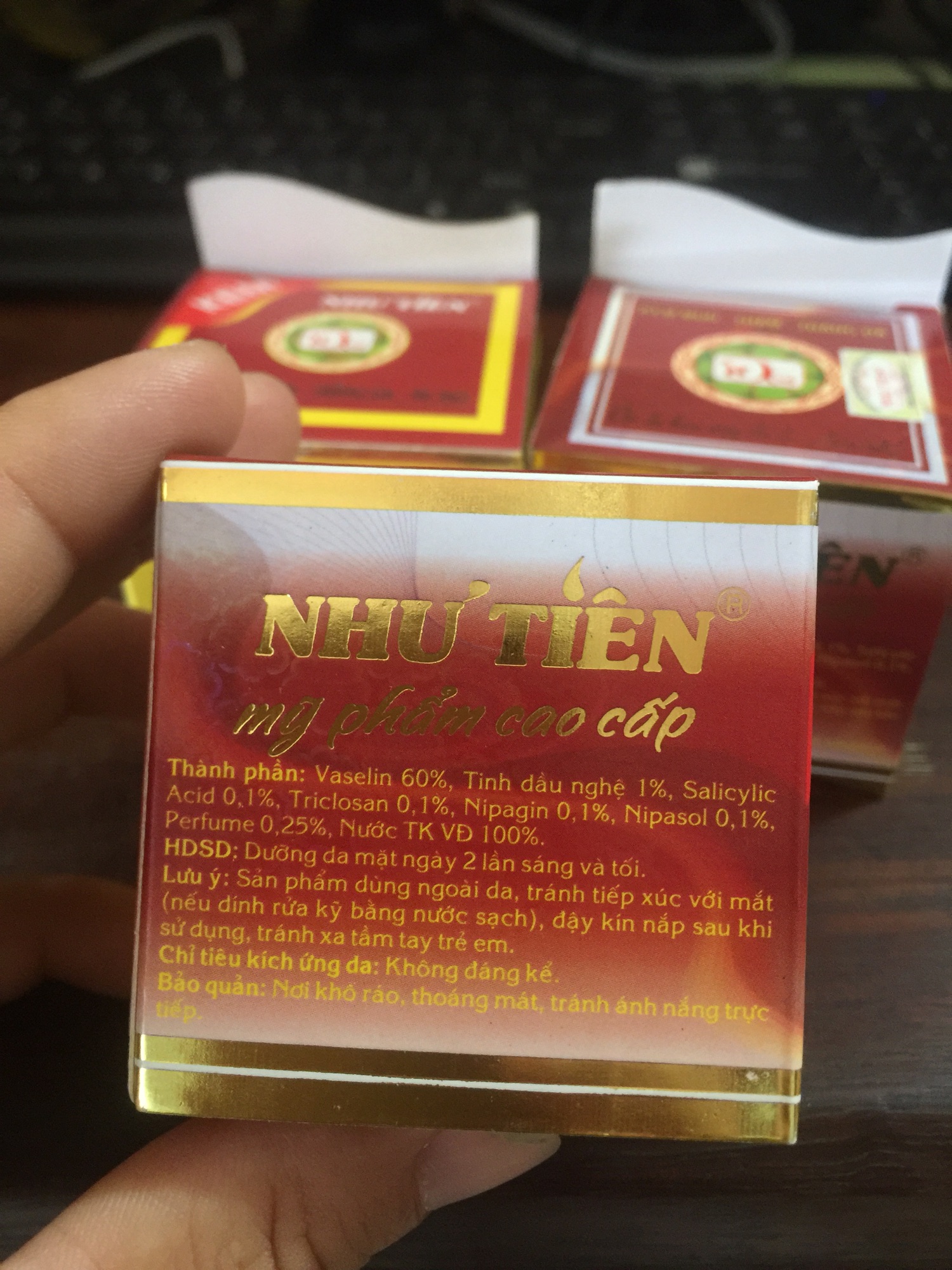Kem mụn, trắng da Như Tiên 4g