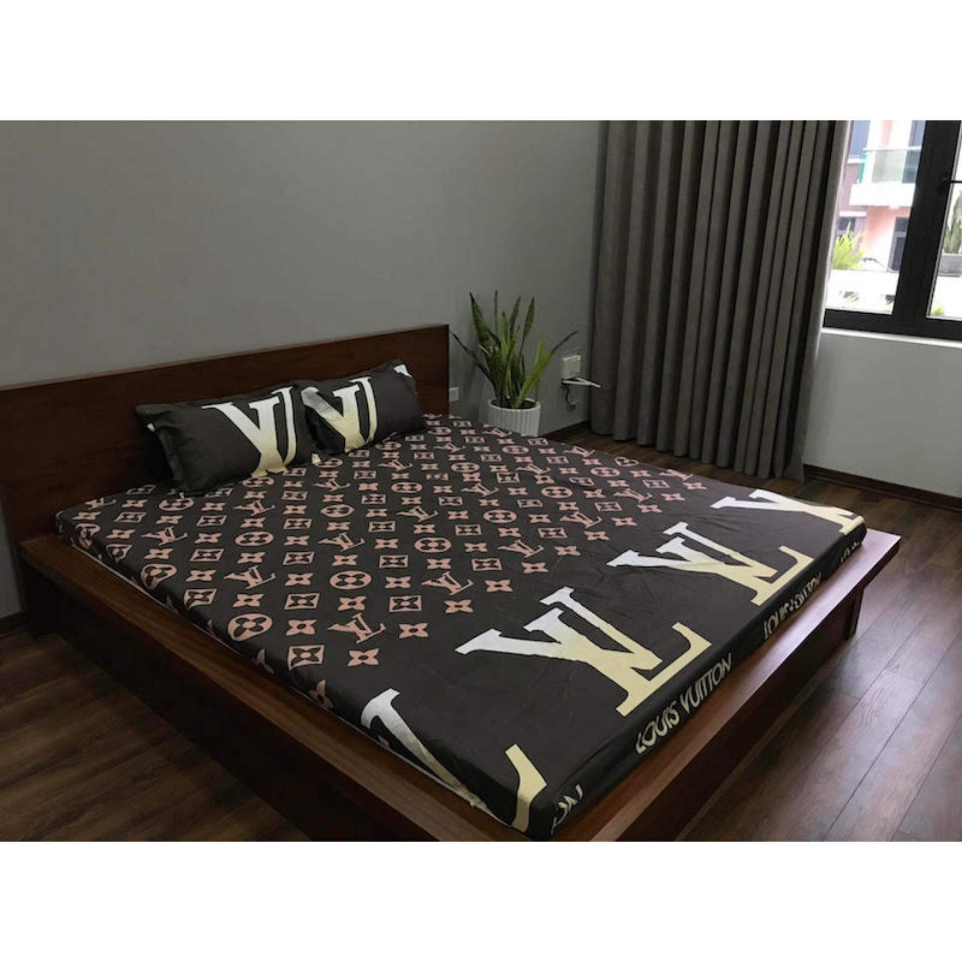 Bộ ga gối cotton Việt LV.