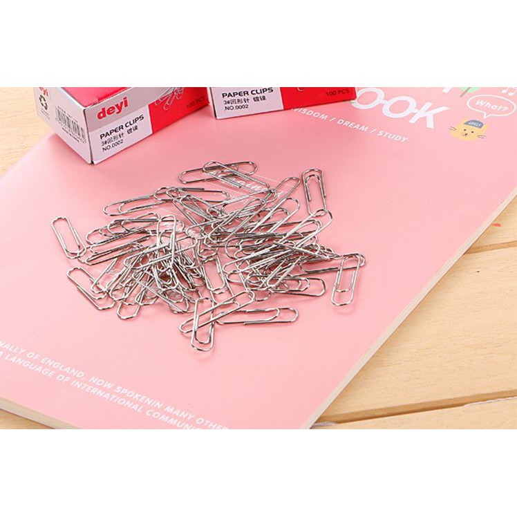 1 Hộp 100 Kẹp Giấy H55