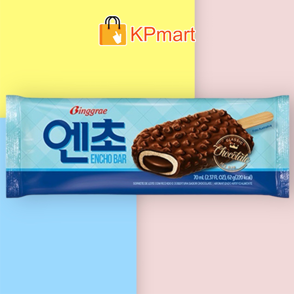 (GIAO HỎA TỐC HCM) Kem socola lõi Hàn Quốc Binggrae Encho Bar Chocolate 70ML