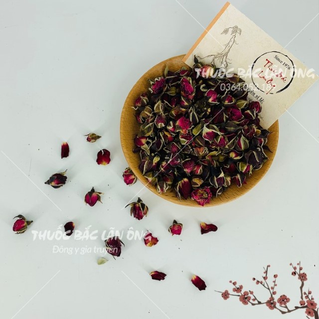 Tibetan Rose Buds 500g, Dried Roses with Whole Buds, Used for Making Tea, Decor, Decoration