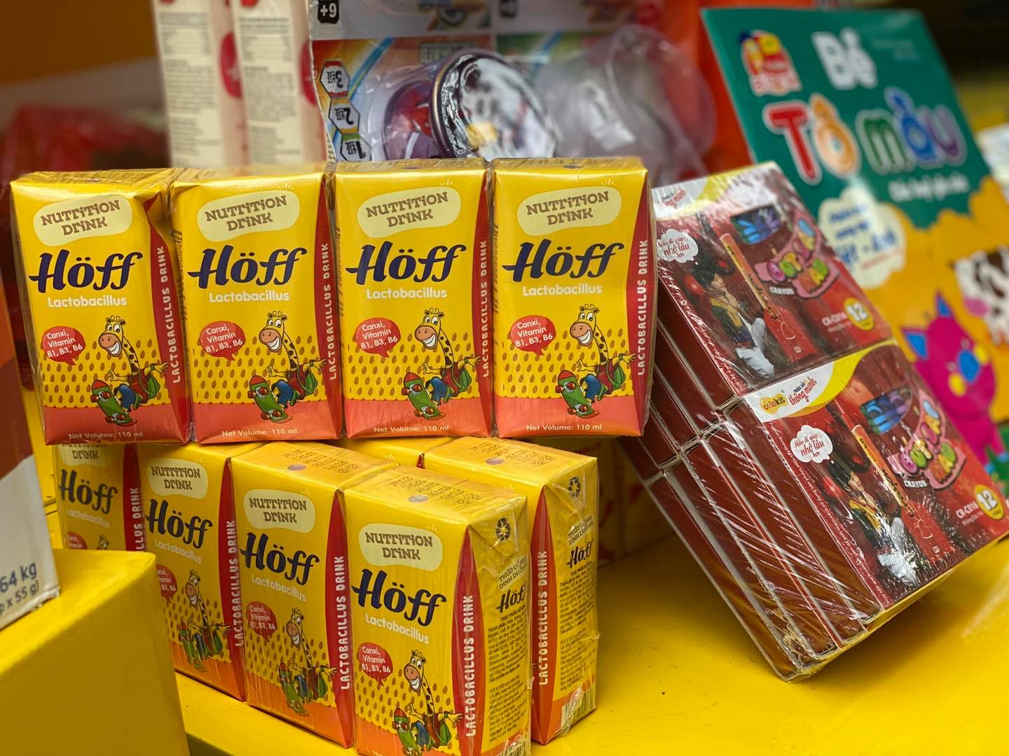 Thức Uống Dinh Dưỡng HOFF Lactobacillus (1 thùng - 48 hộp)