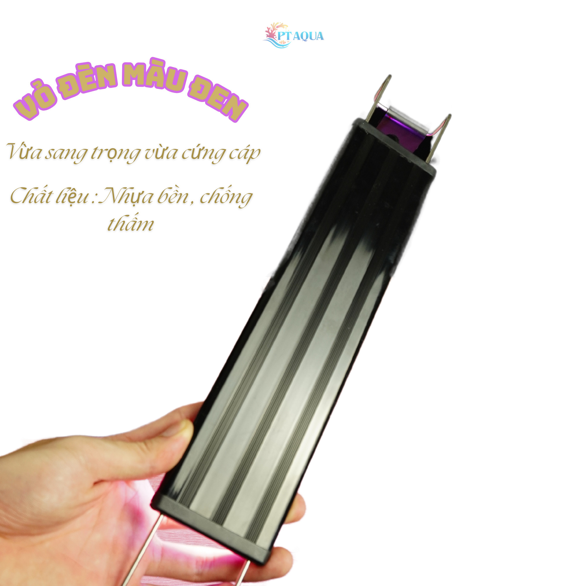 Đèn bể cá ĐỔI MÀU 3 CHẾ ĐỘ SÁNG cho bể cá cảnh 20CM đến 110cm