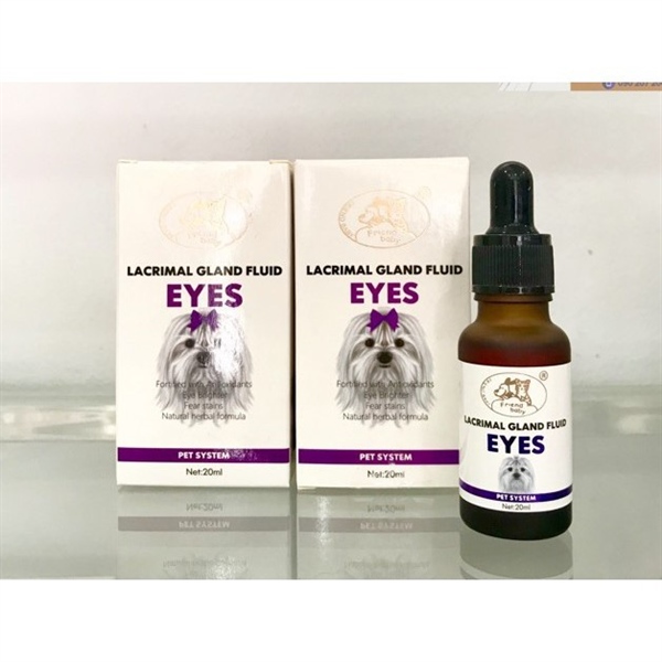 Siro ngăn ngừa chảy nước mắt chó mèo - 20ml