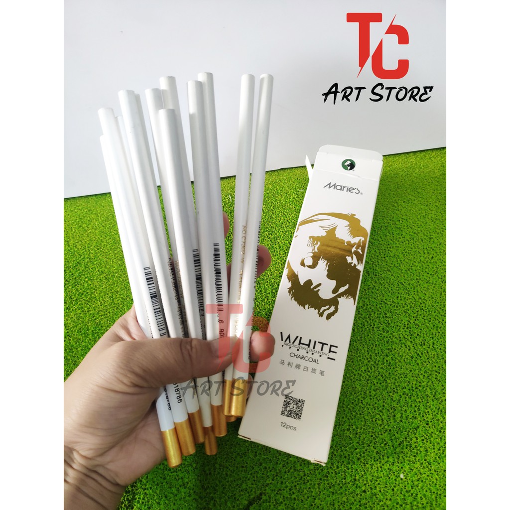 Bút Chì Trắng Marie'S C7302 ( Chì Than Trắng)
