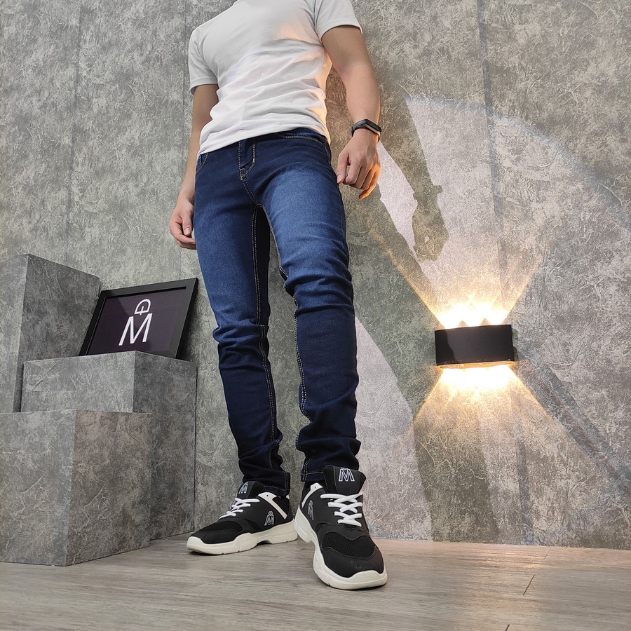 [HCM]Quần jean co giãn Muidoi Q104 (Xanh đậm)