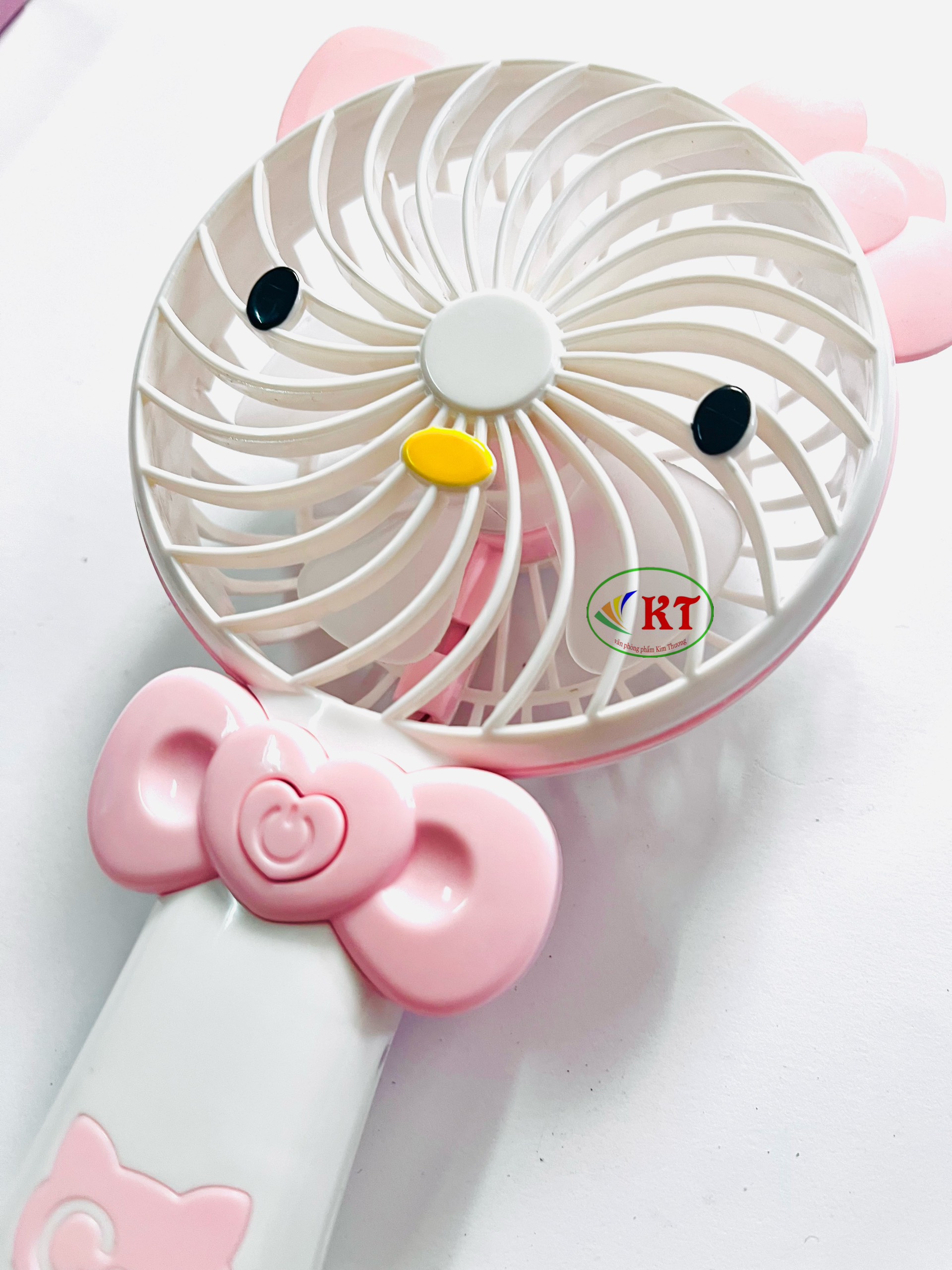 Quạt cầm tay hình Hello Kitty dễ thương ( Mã: 1183)