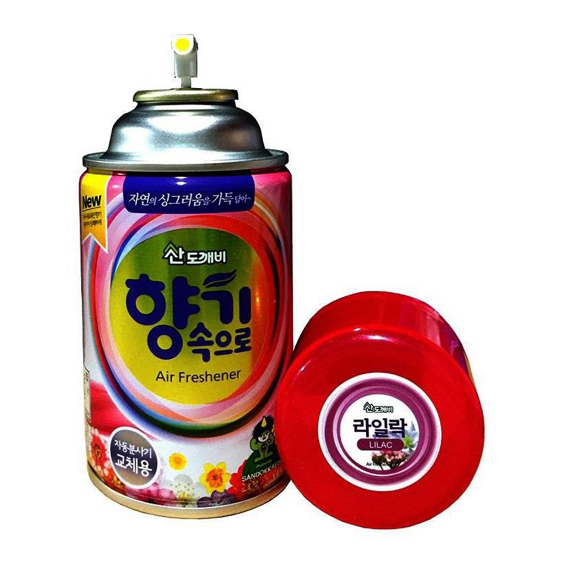 Xịt phòng khử mùi, diệt vi khuẩn, chống nấm mốc Sandokkaebi Hàn Quốc Hương Rose 300ml