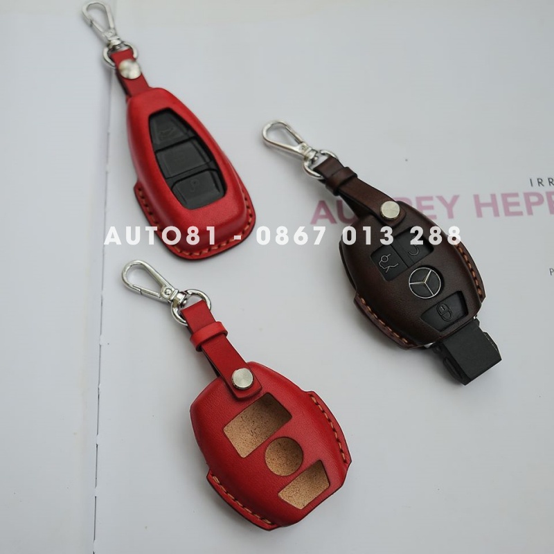 Bao chìa khóa handmade cho xe hơi - Da thật nhập khẩu( ẢNH THẬT)