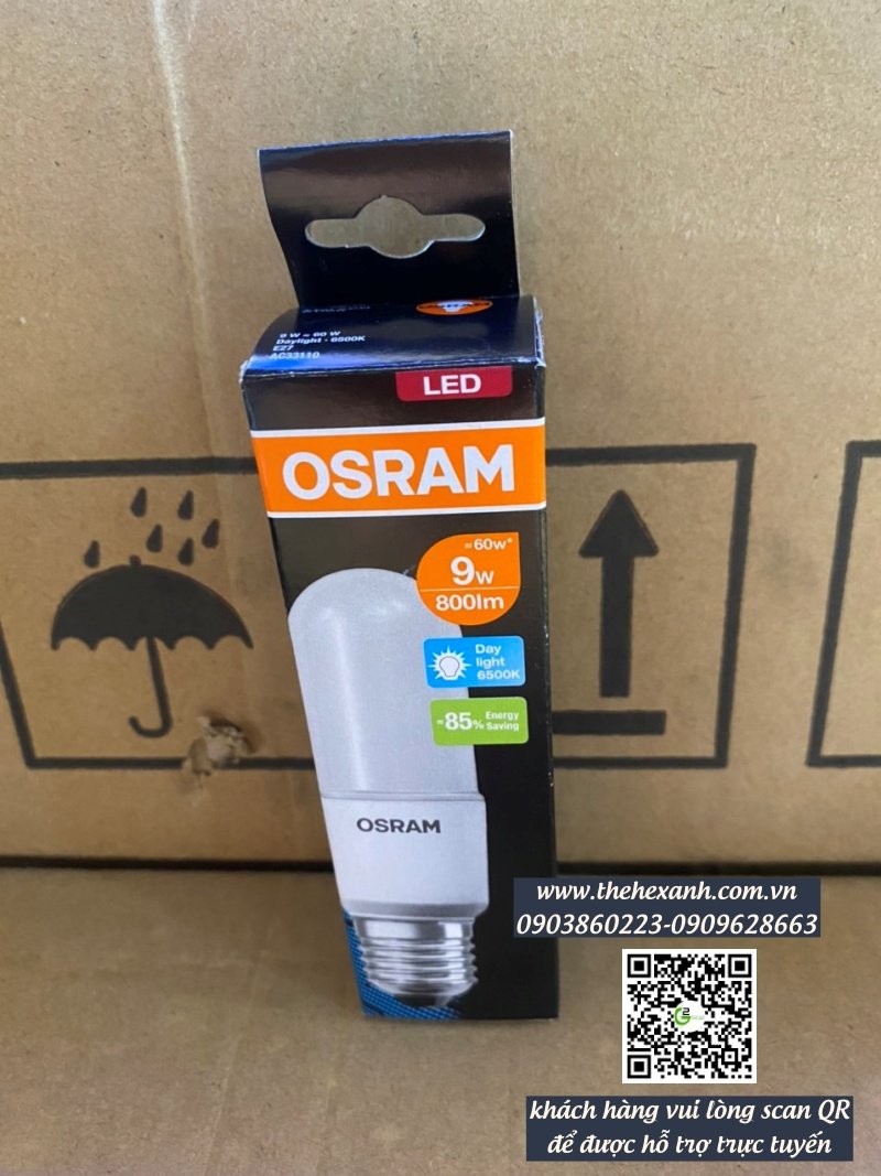 BÓNG ĐÈN STICK OSRAM 9W 2700K (ÁNH SÁNG VÀNG)