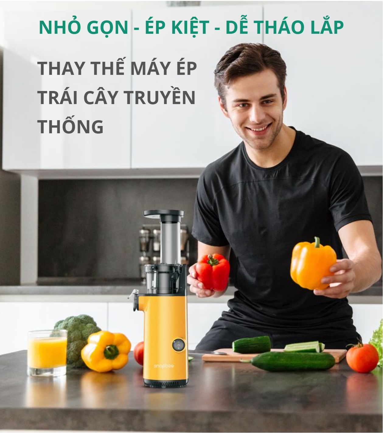 Máy ép chậm Mini