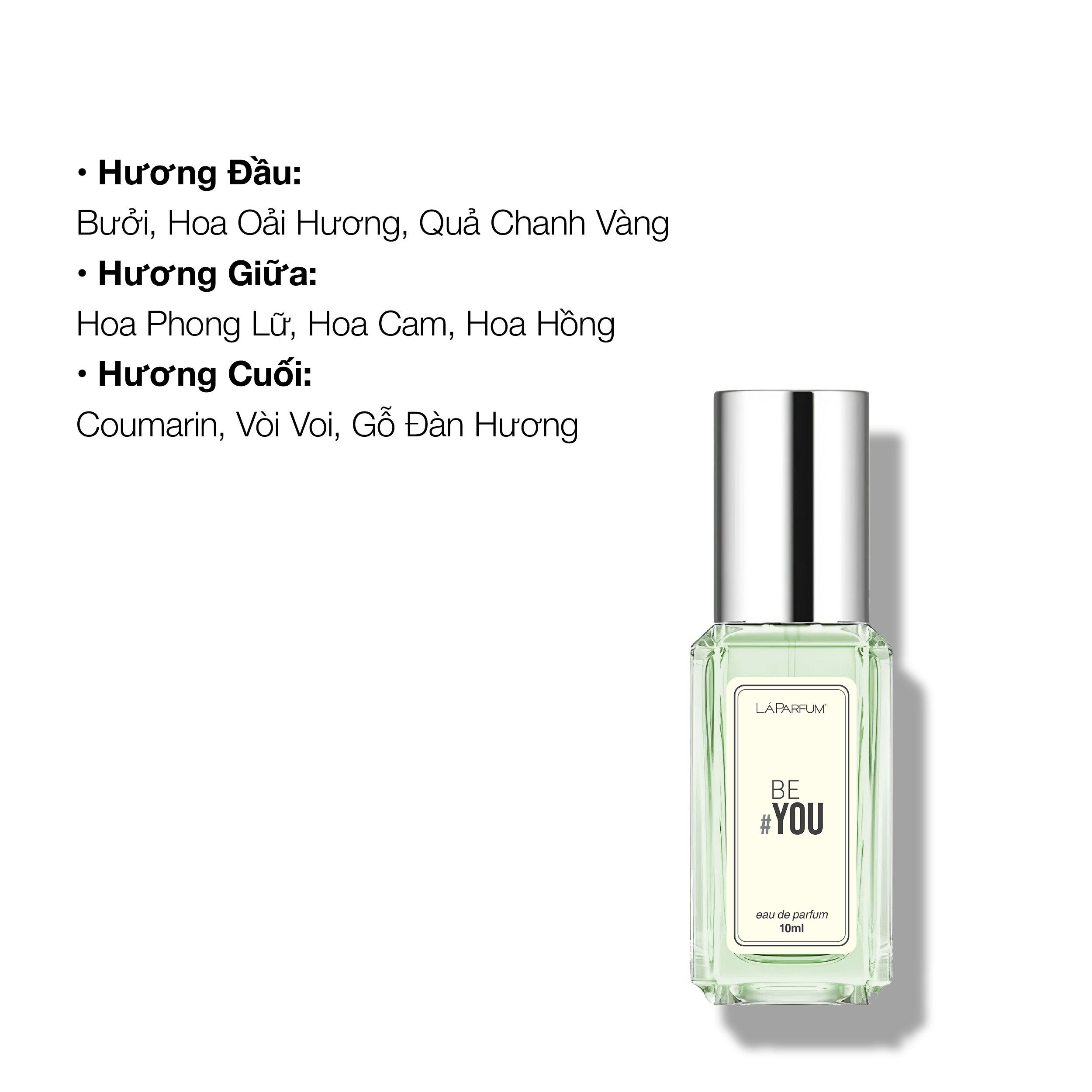 Nước hoa LÁ PARFUM Be You 10ml