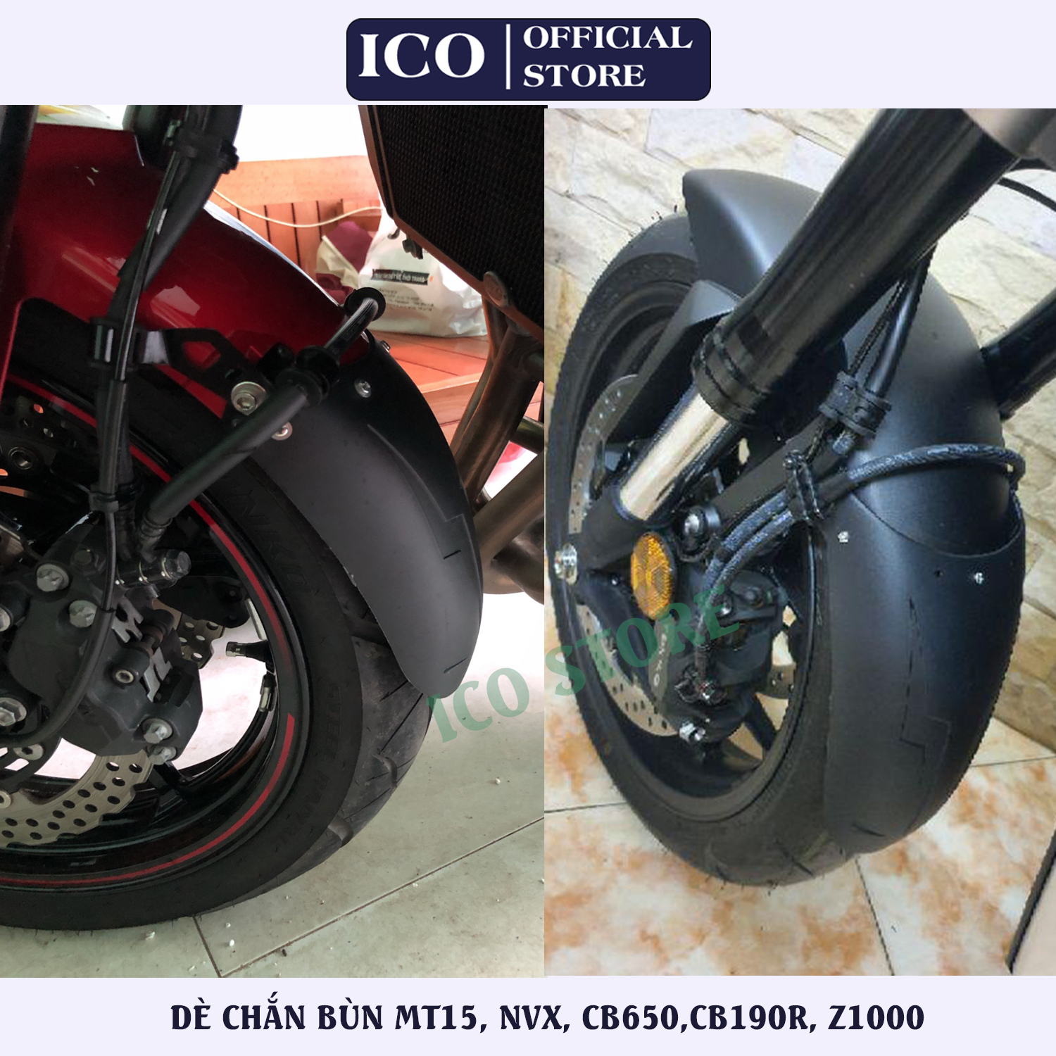[HCM]Dè chắn bùn trước CB190R