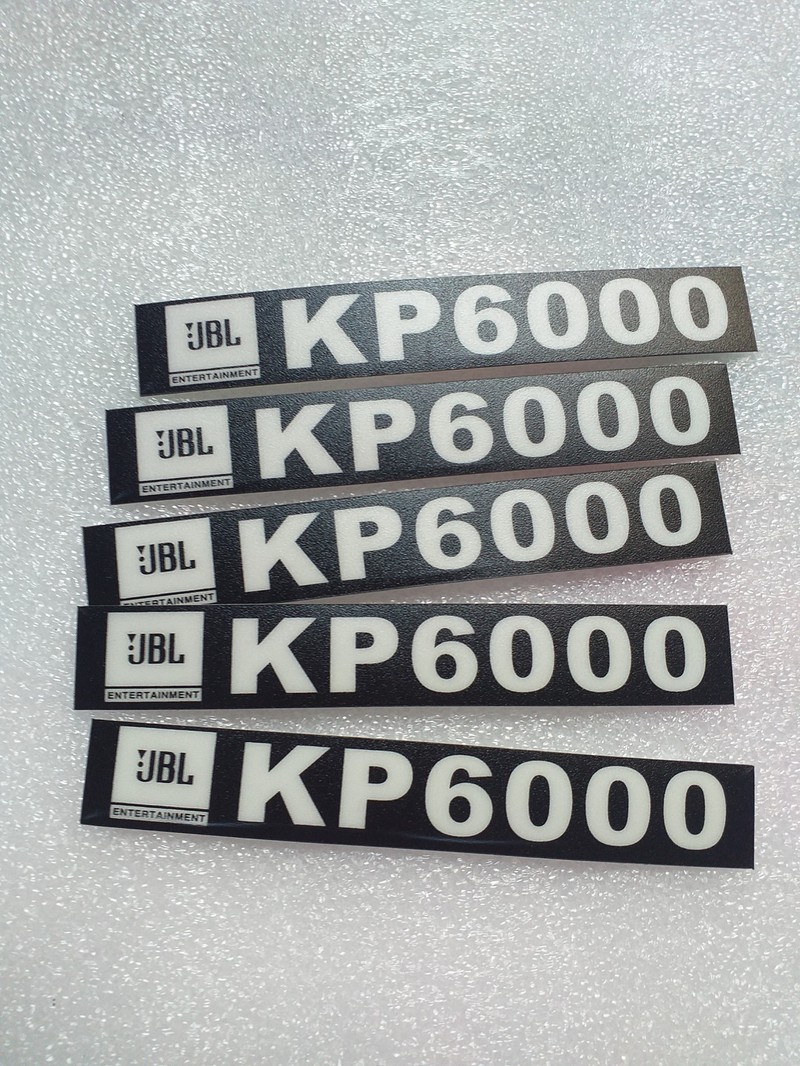 [HCM]Tem loa KP6000 dán tay cầm thùng loa ( giá 2 tem )