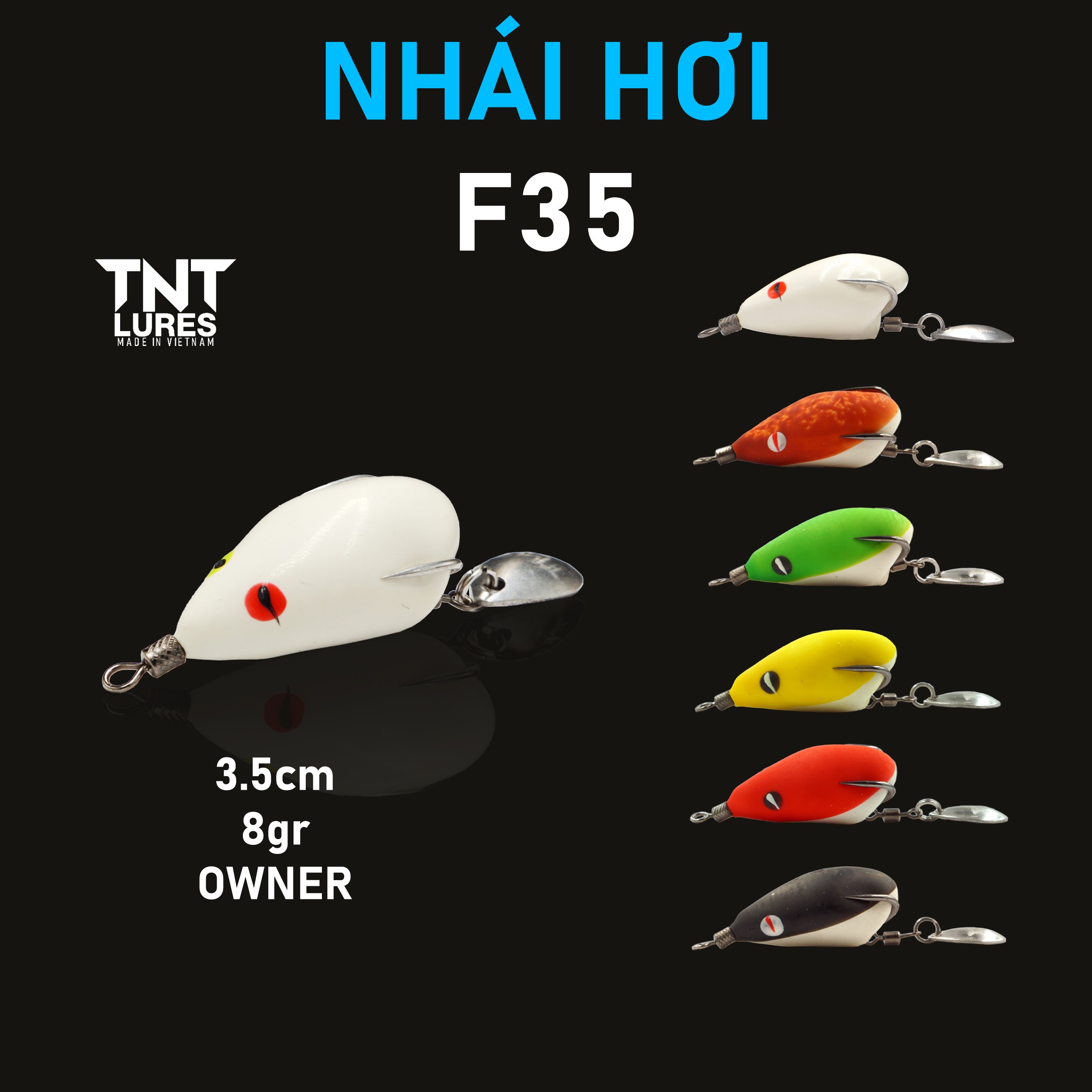 [HCM]Mồi lure chìm F35 TNTlures