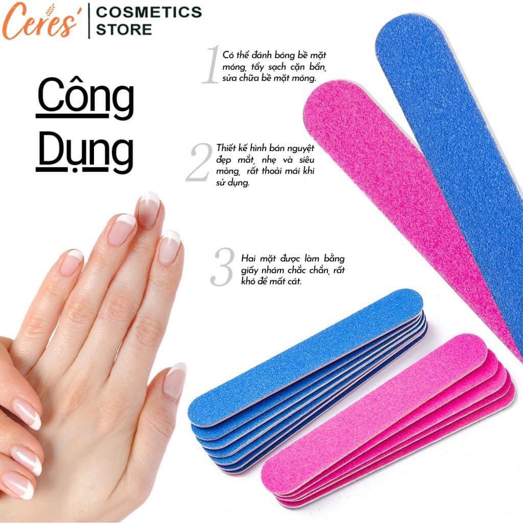 10 Dũa Móng Tay Đa Năng Tiện Lợi Mini