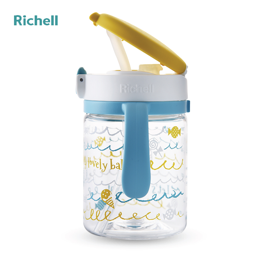 BÌNH ỐNG HÚT AQ RICHELL 200ML VÀNG SWEET