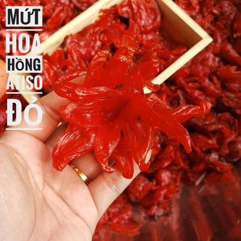 Mứt Hoa Hồng Atiso - Siêu Ngon 100G
