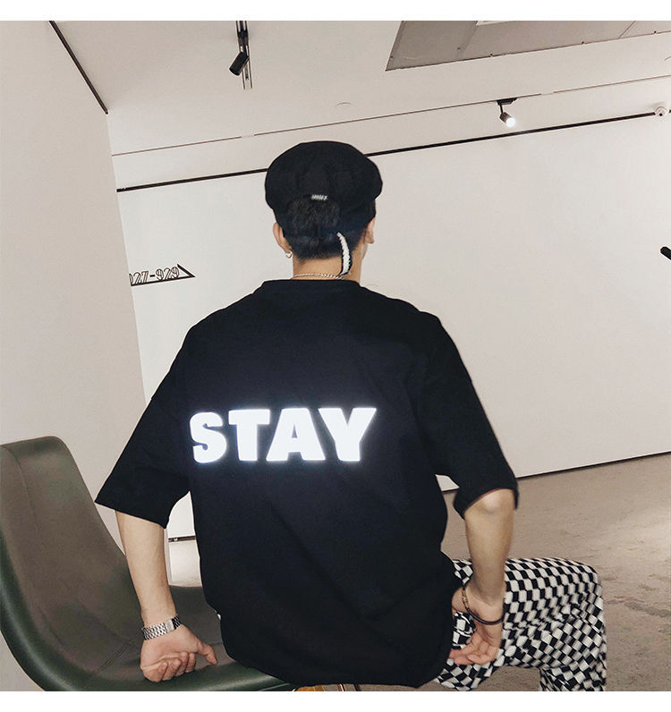 Stee stay one nine eigth seven unisex reflective T-shirt