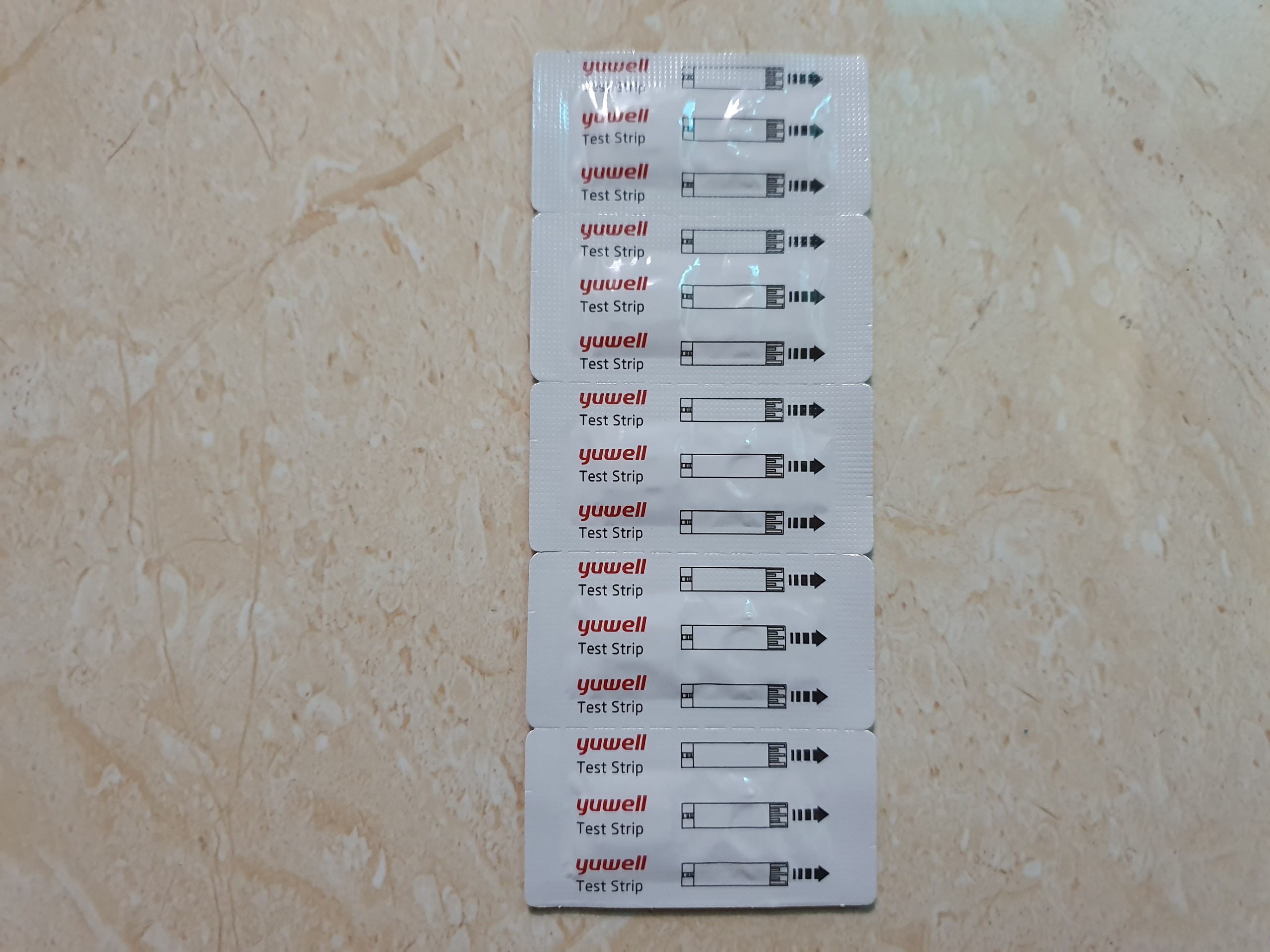 BỘ QUE THỬ ĐƯỜNG YUWELL 590, 582, 710
