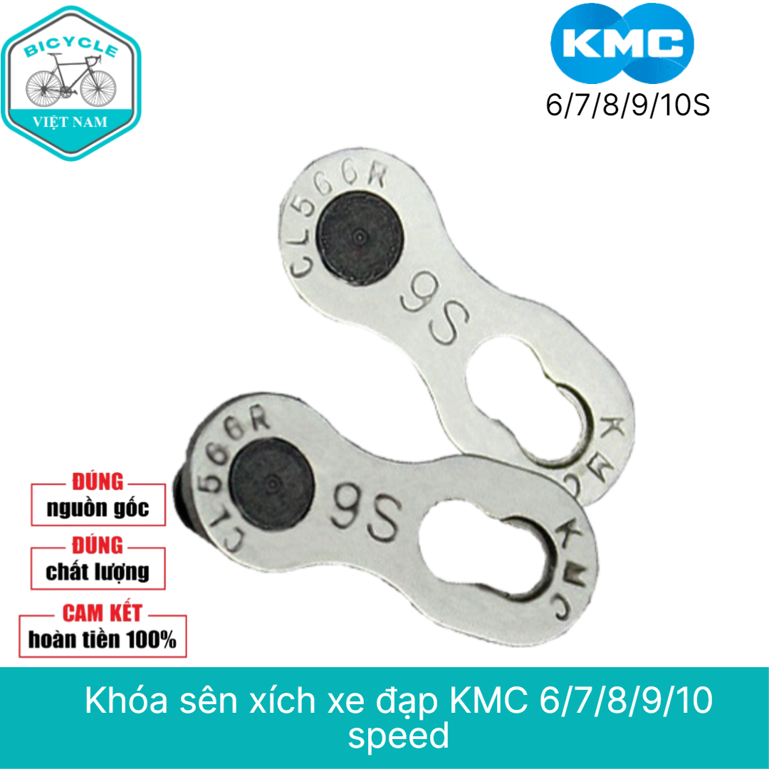Khóa Sên Xích Xe Đạp KMC 6/7/8/9/10 Speed – Liên Kết Chắc Chắn, Bền Bỉ