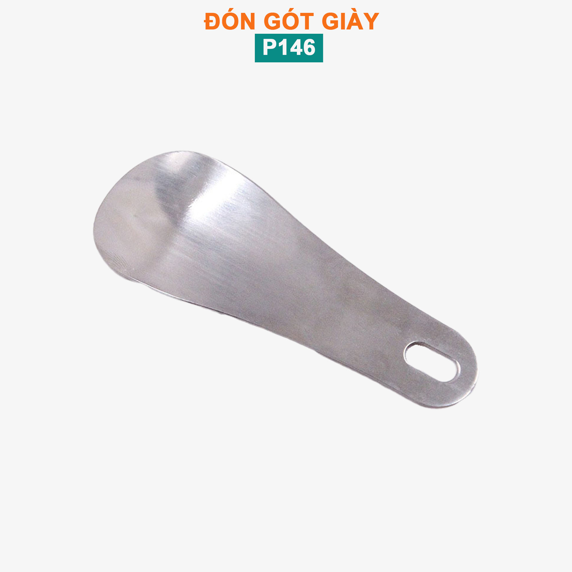Đón gót giày kim loại P146