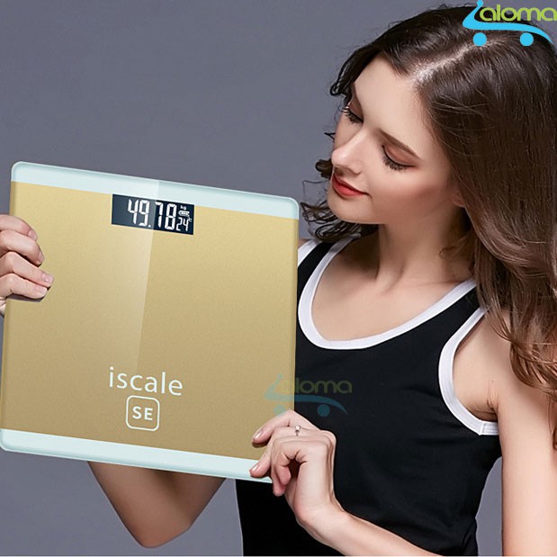Cân sức khỏe điện tử 180kg kiểu dáng iphone ISCALE SE-GOLD