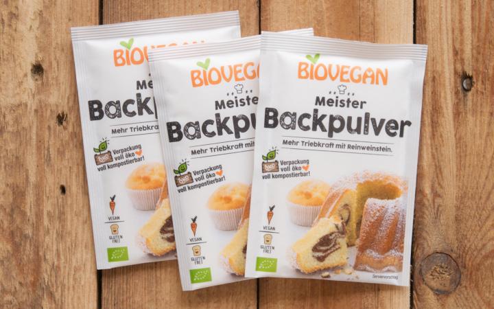 Bột nở và men nở hữu cơ 17gr - Biovegan