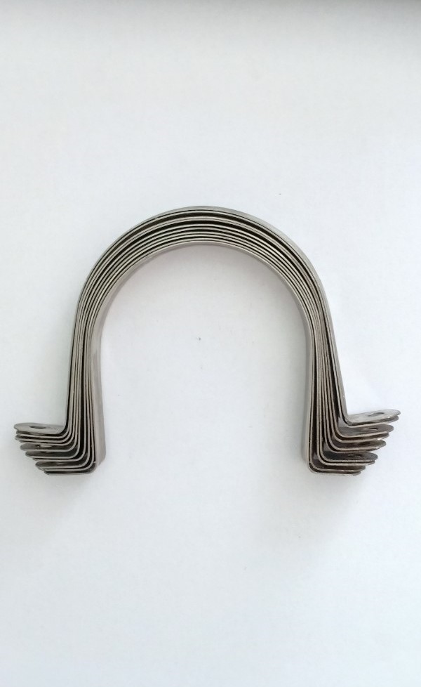 Combo 05 Đai treo ống, cùm ống Omega INOX phi 90 M.E HOÀNG KHANG