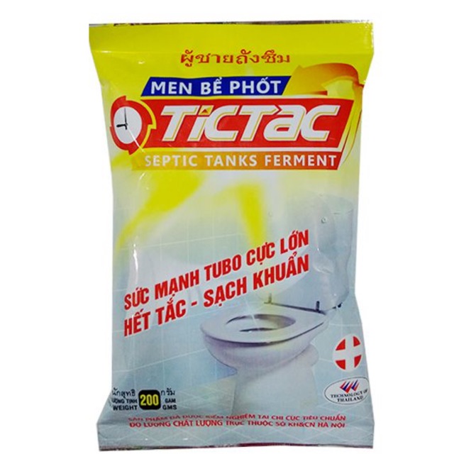 [ Hàng Cao Cấp ] Men Xử Lý Bể Phốt Tic Tac